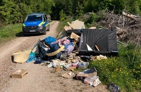 PD Rheingau-Taunus - Polizeipräsidium Westhessen: POL-RTK: Illegal Müll abgeladen