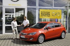 Opel Automobile GmbH: Vertrauenssache: Lebenslange Garantie auf Opel-Neuwagen (mit Bild)