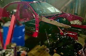 Polizeiinspektion Hameln-Pyrmont/Holzminden: POL-HM: Nach fingiertem Garagenaufbruch: Polizei findet unterschlagenes Tuningfahrzeug