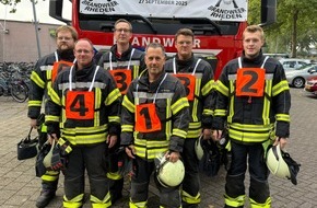Freiwillige Feuerwehr Bedburg-Hau: FW-KLE: Freiwillige Feuerwehr Bedburg-Hau überzeugt bei internationalem Wettkampf - Platz 4 in Rheden (NL)
