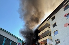 Feuerwehr Dortmund: FW-DO: Brandeinsatz in der Dortmunder Nordstadt