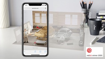 innovation.rocks consulting gmbh: Porsche und innovation.rocks erhalten den Red Dot Award 2020 in zwei Kategorien für die WebAR Schulung "Digital Porsche Brand Academy"