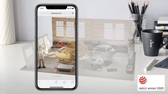 innovation.rocks consulting gmbh: Porsche und innovation.rocks erhalten den Red Dot Award 2020 in zwei Kategorien für die WebAR Schulung "Digital Porsche Brand Academy"