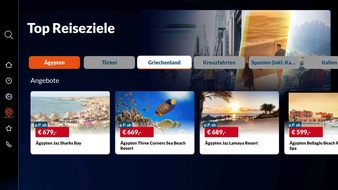 Pressemitteilung: Neue App-etizer für Urlaubshungrige auf sonnenklar.TV+