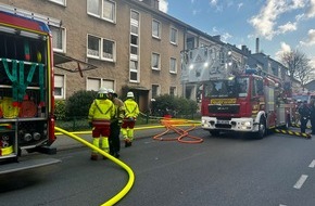Feuerwehr Recklinghausen: FW-RE: Kellerbrand - Treppenraum verraucht