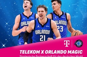 Deutsche Telekom AG: Mehr Magie für Basketball-Deutschland: Telekom und Orlando Magic starten strategische Partnerschaft