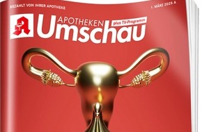 Wort & Bild Verlagsgruppe - Unternehmensmeldungen: Und der Oscar geht an: Frauengesundheit! Apotheken Umschau macht mit originellem Cover auf Fortschritte in der Gynäkologie aufmerksam
