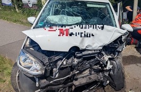 Polizeiinspektion Stade: POL-STD: Zwei Verletzte bei Fontalzusammenstoß auf der B 73 in Buxtehude - 40jähriger Unfallbeteiligter verstorben, Unbekannte brechen Siegel von abgestellten LKW-Aufliegern auf und entwenden Duschgel