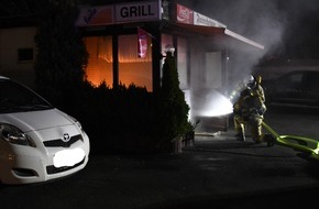 Freiwillige Feuerwehr Menden: FW Menden: Brand in einem Imbiss