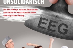 Zentralverband des Deutschen Bäckerhandwerks e.V.: Zentralverband des Deutschen Bäckerhandwerks fordert Abschaffung der EEG-Umlage (FOTO)