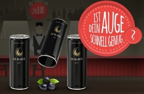 28 BLACK: Augen auf und volle Konzentration: Energy Drink 28 BLACK startet neues Online-Spiel (FOTO)