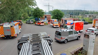 Freiwillige Feuerwehr Kalkar: Feuerwehr Kalkar: Unfall in Umspannwerk- Abschlussbericht