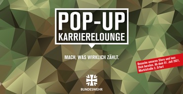 PIZ Personal: Save the Date: Eröffnung Pop-Up Store der Bundeswehr in Erfurt