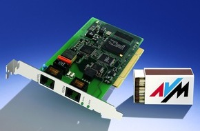 AVM GmbH: AVM auf der CeBIT 2001 - ADSL/ISDN-Controller