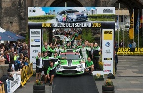 Skoda Auto Deutschland GmbH: Siegesserie fortgesetzt: SKODA feiert Vierfacherfolg bei der Rallye Deutschland (FOTO)