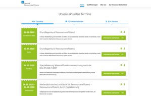 VDI Zentrum Ressourceneffizienz GmbH: Neues Kursprogramm: durch Weiterbildung im Unternehmen Ressourcen sparen