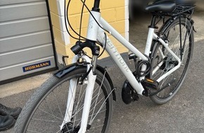 Polizeiinspektion Hildesheim: POL-HI: Fundfahrrad in Elze - Zeugenaufruf