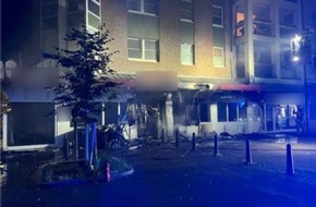 Polizei Duisburg: POL-DU: Neumühl: Brand eines Mehrfamilienhaus mit Geschäft - Zeugensuche