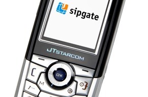 sipgate GmbH: CeBIT 2006 / sipgate präsentiert auf der CeBIT das neue GSM/WLAN-Handy 'GF200' von UTStarcom