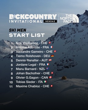 Live Show Nendaz Backcountry Invitational