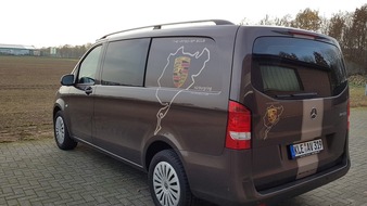 Kreispolizeibehörde Kleve: POL-KLE: Weeze - Kfz-Diebstahl / Mercedes Vito mit dem Kennzeichen KLE-AV319 entwendet