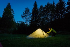 Presse-Feature: Wir sind raus - Trekkingcamps im Schwarzwald