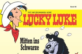 Egmont Ehapa Media GmbH: Vor einer Tracht Prügel türmt er schneller als sein Schatten! Neuer Lucky Luke Band ab 1. März im Handel