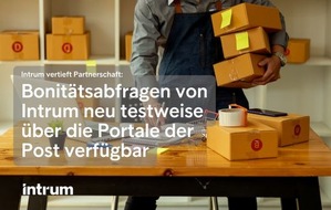 Intrum AG: Intrum vertieft Partnerschaft: Bonitätsabfragen neu testweise über die Portale der Post verfügbar