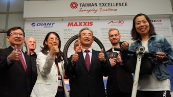 Taiwan Excellence: Taiwanesische Fahrradbranche wächst in hohem Tempo / Eurobike Pressekonferenz mit Präsentation der Taiwan Excellence Award Gewinnern