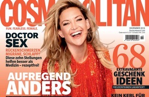 Bauer Media Group, Cosmopolitan: Kate Hudson (37) in COSMOPOLITAN: "Ich habe alles auf einmal gemacht: Karriere, Kinder, Ehe."