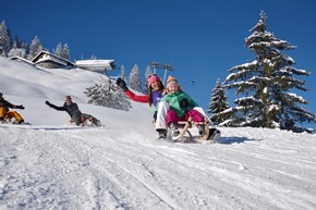 Prämierte Rodelbahnen und Wander-Winterparadies - Hornbahn Hindelang startet am 20. Dezember in Jubiläumssaison