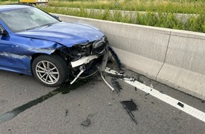 Polizeidirektion Landau: POL-PDLD: A65/AS Kn&ouml;ringen - Wildunfall f&uuml;hrt zu Verkehrsbehinderungen