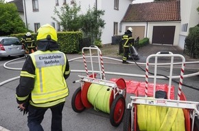 Feuerwehr Iserlohn: FW-MK: Rauchentwicklung im Gebäude