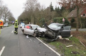 Polizeiinspektion Oldenburg-Stadt / Ammerland: POL-OL: Pressemitteilung der Polizei Edewecht- Schwerer Verkehrsunfall in Edewecht