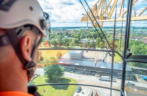 BG BAU Berufsgenossenschaft der Bauwirtschaft: Arbeitsschutz zum Anfassen: Neues Praxiszentrum der BG BAU
