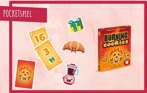 Piatnik: Burning Cookies: Achtung hei&szlig;! Ein feuriges Kartenspiel f&uuml;r leidenschaftliche Bluffer von Piatnik