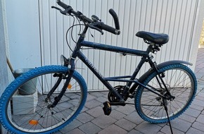 Polizei Korbach: POL-KB: Diemelstadt - Polizei sucht Besitzer eines Mountainbikes