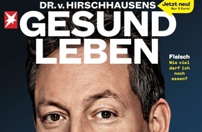 DR. v. HIRSCHHAUSENS STERN GESUND LEBEN: Dr. Eckart von Hirschhausen in DR. v. HIRSCHHAUSENS STERN GESUND LEBEN: "Lachfalten sind sexy! Mit einer Frau über 25, die keine Fältchen am Auge hat, möchte ich nicht im Fahrstuhl stecken bleiben."