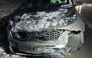 Polizeidirektion Landau: POL-PDLD: A65/AS LD-Nord (Dammheim) - Zwei Unf&auml;lle wegen Stra&szlig;engl&auml;tte