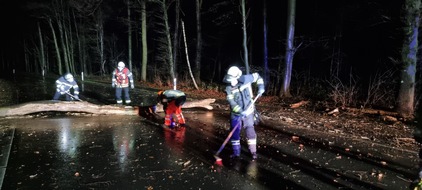 Freiwillige Feuerwehr Werne: FW-WRN: Diverse Einsätze im Stadtgebiet // FLAECHE_PRIO_2 - LZ1 - Unwetterclient / FEZ - Einsatzbereitschaft herstellen