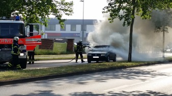 Polizei Wolfsburg: POL-WOB: Technischer Defekt - Golf brennt aus