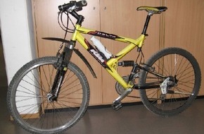 Polizeidirektion Göttingen: POL-GOE: (1140/2008) Vermutlich gestohlen - Polizei sucht Eigentümer von zwei Mountainbikes