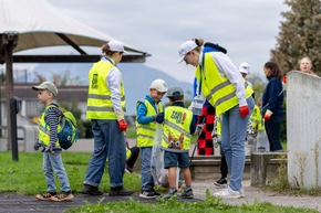 Communiqué: «De Bâle à Biasca en passant par Brigue : 60 000 bénévoles nettoient la Suisse»
