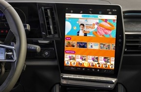 3 Screen Solutions GmbH: TOGGO und 3SS bringen die weltweit erste Kinder Video App in Autos mit Android Automotive OS