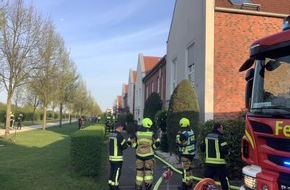 Feuerwehr Gelsenkirchen: FW-GE: Kellerbrand in Gelsenkirchen-Horst - Eine verletzte Person