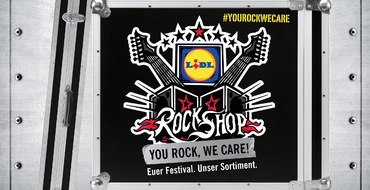 Lidl: You rock, we care / Lidl RockShop reloaded: In diesem Jahr auf Deutschlands größtem Rockfestival