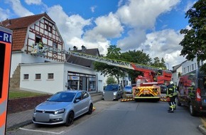 Feuerwehr Sprockhövel: FW-EN: Patientenrettung über Drehleiter