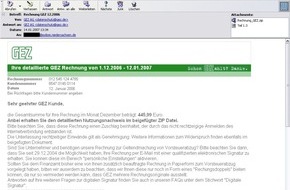 Polizeiinspektion Nienburg / Schaumburg: POL-STH: Warnung vor GEZ - Gebührenforderung per e-mail