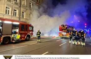 Feuerwehr München: FW-M: Kellerbrand in der Kapuzinerstraße (Isarvorstadt)