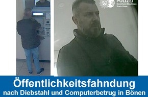 Kreispolizeibehörde Unna: POL-UN: Bönen - Öffentlichkeitsfahndung nach Diebstahl und Computerbetrug
- Geldbörse aus Wickeltasche gestohlen-
- Wer kennt den abgebildeten Mann?-